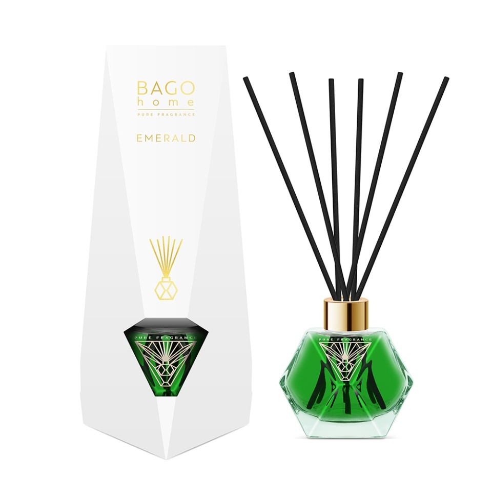 

Диффузор ароматический Bago home Изумруд 100мл, Россия