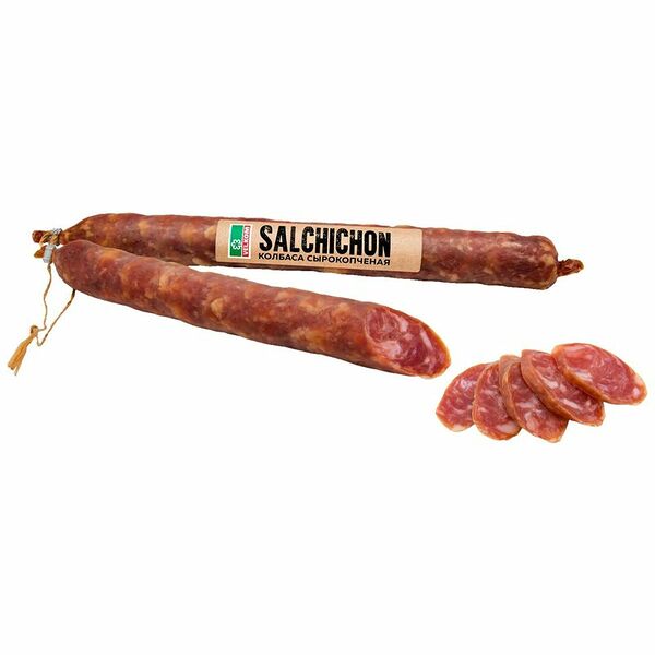 Колбаса сырокопчёная Велком Salchichon полусухая, 110г