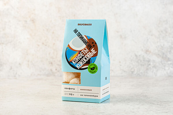 Конфеты кокосовые на топинамбуре