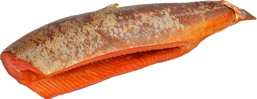 

Форель радужная Extra Fish спинка без головы холодного копчения вес