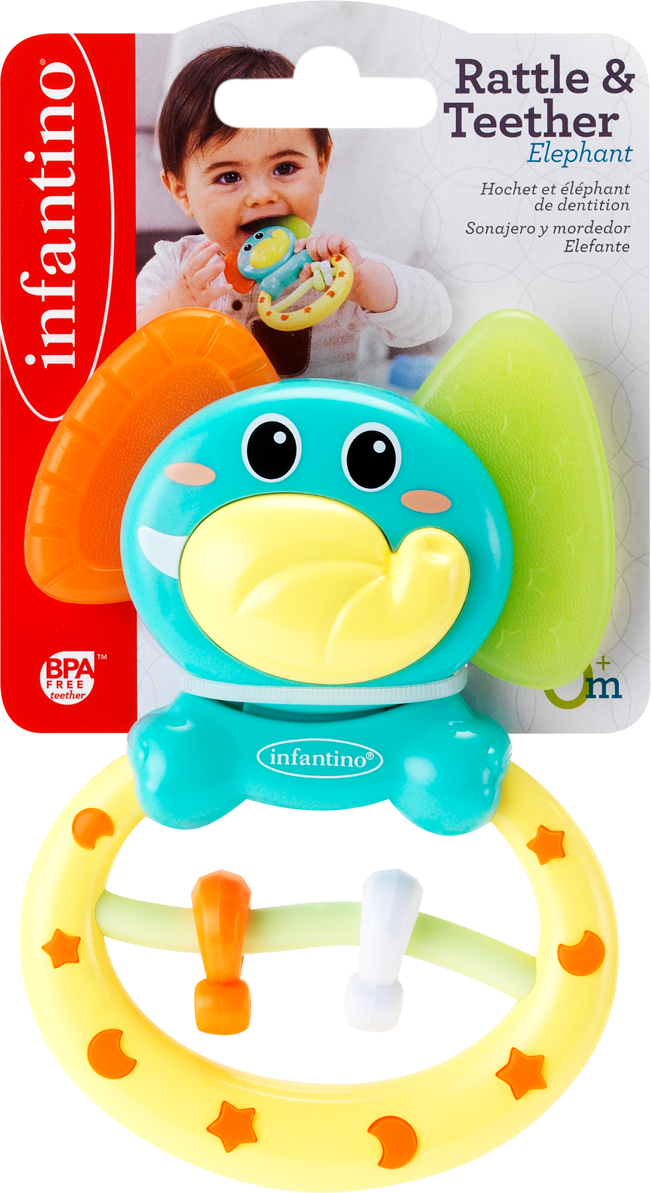 

Игрушка-прорезыватель INFANTINO Слоник 316615