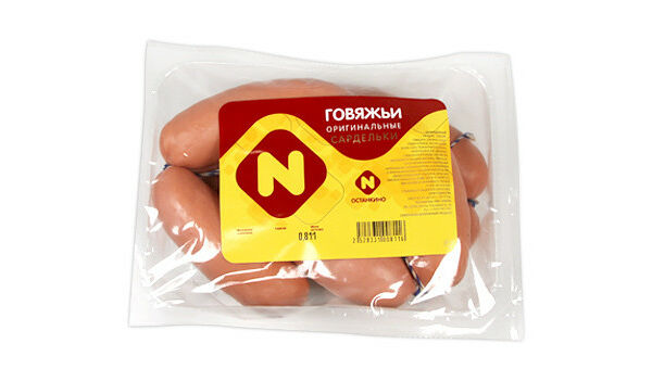 Сардельки Останкино Говяжьи Оригинальные