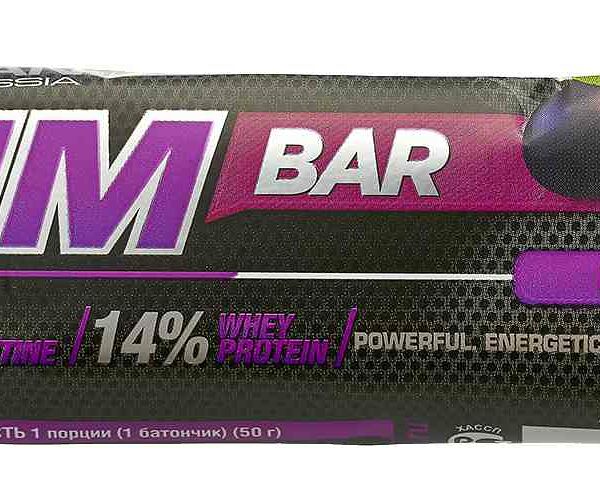 Батончик протеиновый Ironman Slim Bar Чернослив в тёмной глазури