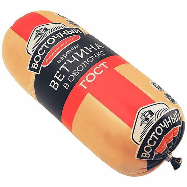 Ветчина варёная Восточный в оболочке категория Б