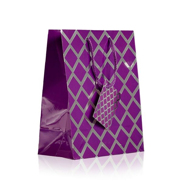 Пакет подарочный Уppa с тиснением, 18x23x10 см