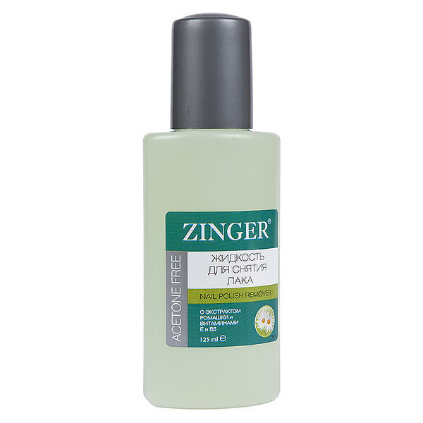 Жидкость для снятия лака Zinger с экстрактом ромашки 125 мл