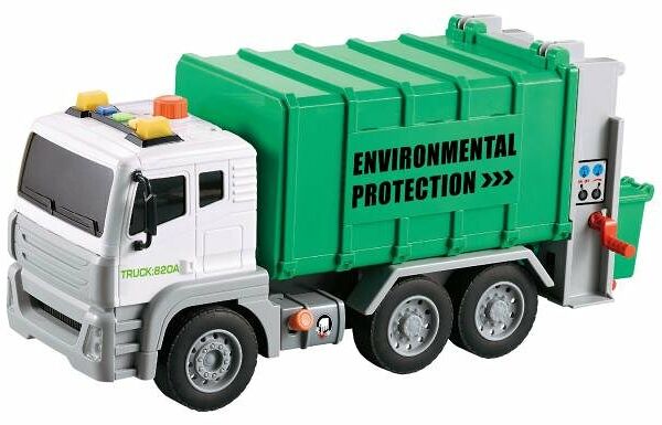 Игрушка инерционная Wenyi Мусоровоз, 1:12