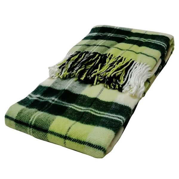 Плед Перу, 140х200 см, бежево-коричневый