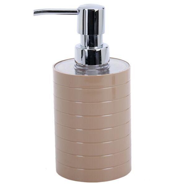 Дозатор для жидкого мыла Vanstore Linea, капучино, 16.5 см