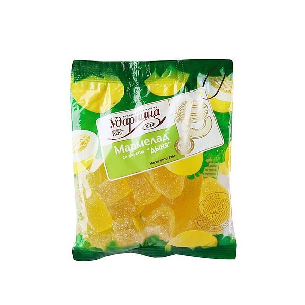 Мармелад Ударница со вкусом дыни