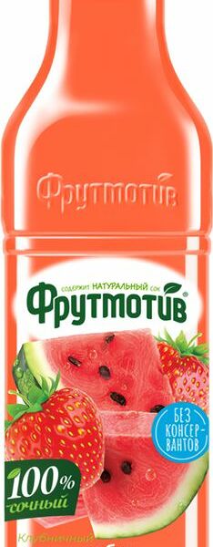 Напиток Фрутмотив со вкусом арбуза и клубники 1.5л