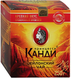Чай черный Принецесса Канди листовой медиум в Магнит со скидкой –21%