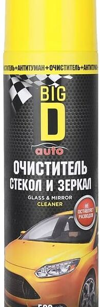 Очиститель стекол и зеркал Big D Anti-Cloud 500мл