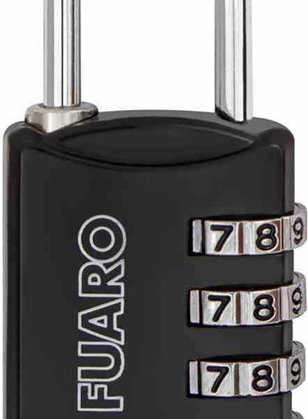 Замок кодовый Fuaro PLZ-28-04 цвет: черный
