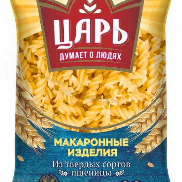 Макаронные изделия Царь спиральки 450 г
