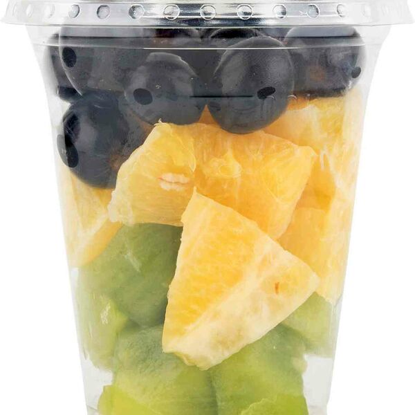 Салат Киви-апельсин-виноград