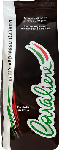 Кофе зерновой CAVALIERE Miscela Gran Crema натуральный жареный, 1 кг