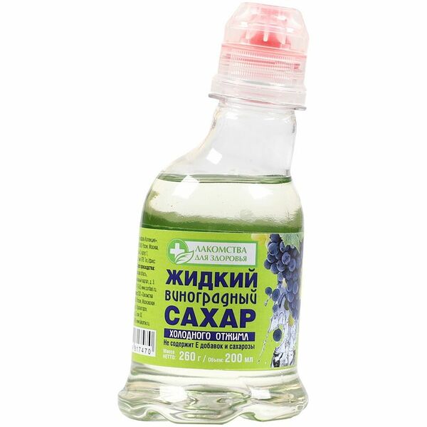 Сахар виноградный Лакомства для здоровья жидкий 200мл