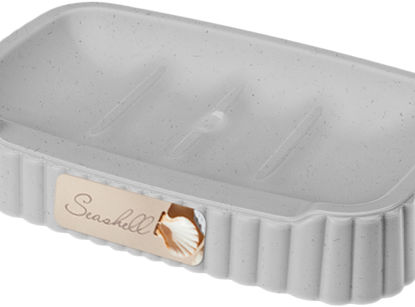 Мыльница Бытпласт Velvet, пластик 