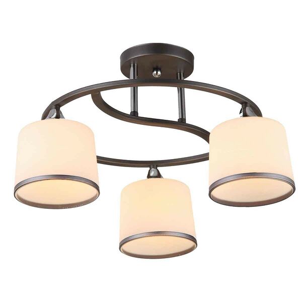 Люстра Символ Света, Е27, 60 Вт, серый, хром