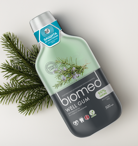 

Ополаскиватель для полости рта Biomed Well Gum 500 мл