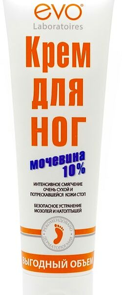 Крем для ног EVO с мочевиной 10% 100мл
