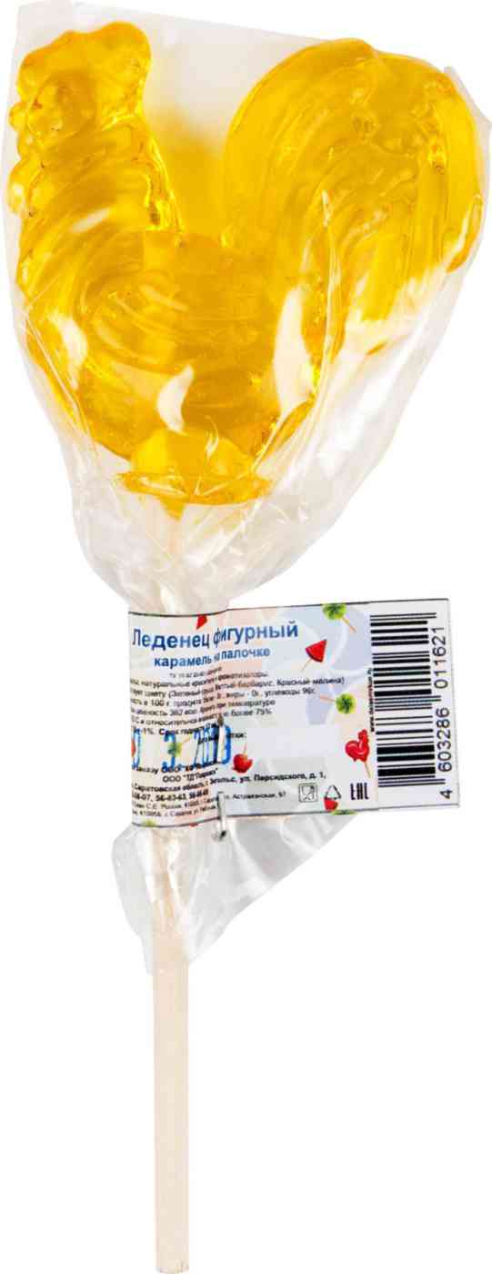 

Леденец фигурный Петушок на палочке Конфитрейд 15 г