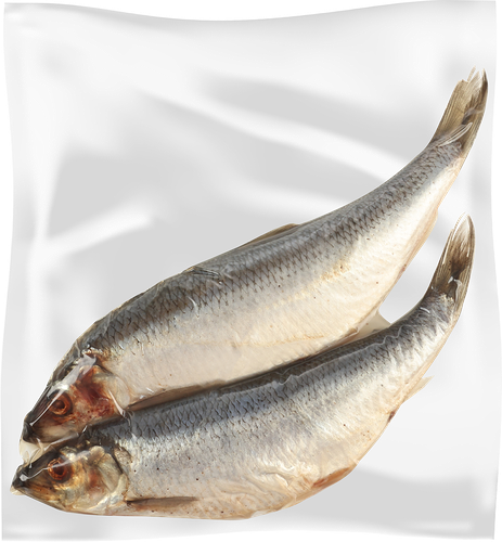 Сельдь ЛЕНТА FRESH атлантическая неразделанная пряного посола в вакуумной упаковке до 450 г