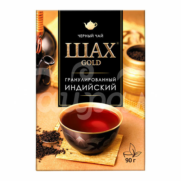Чай Шах Голд 90гр Индийский  Гранулированный СТС Черный