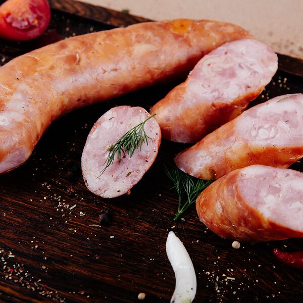 Колбаски Naturliche копчено-вареные