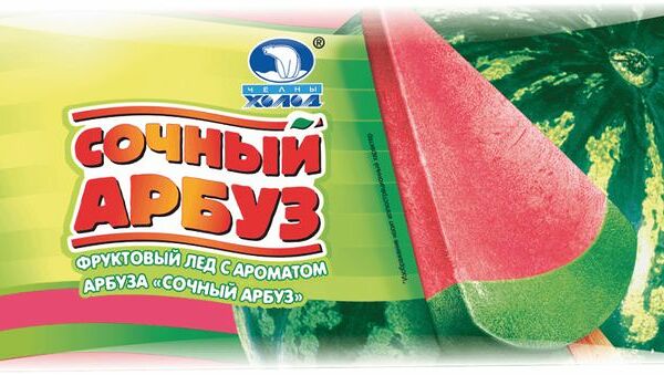 Лед фруктовый Челны Холод Сочный арбуз 70 г
