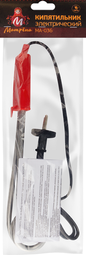 

Электрокипятильник МАТРЁНА МА-036 1,5 кВт Арт. 006909