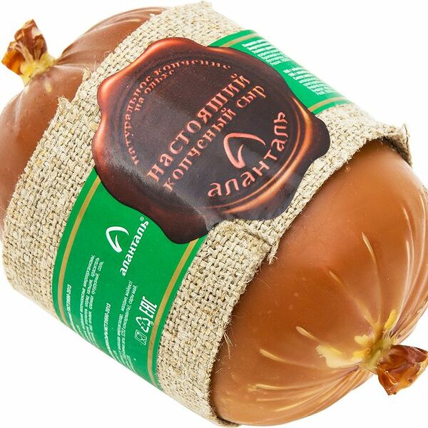 Сыр плавленый Аланталь Настоящий копчёный цилиндр 40%