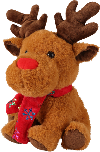 Игрушка мягкая BIGGA Плюшевый олень 25см, Арт. CW215106-25CM