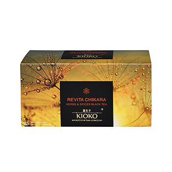 Чай чёрный Kioko с 12 травами и специями 25 пак., Россия