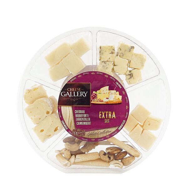Сырная тарелка полутвердая Extra Set (Экстра Сет) 60% ТМ Cheese Gallery (Чиз Гелери)