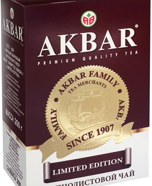 Чай черный Akbar Limited Edition 200г