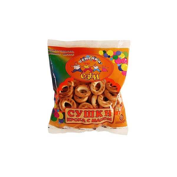 Сушки Кроха Семейка Озби с маком