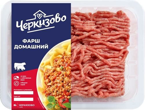 Фарш Черкизово домашний свино-говяжий охлаждённый, 400 г