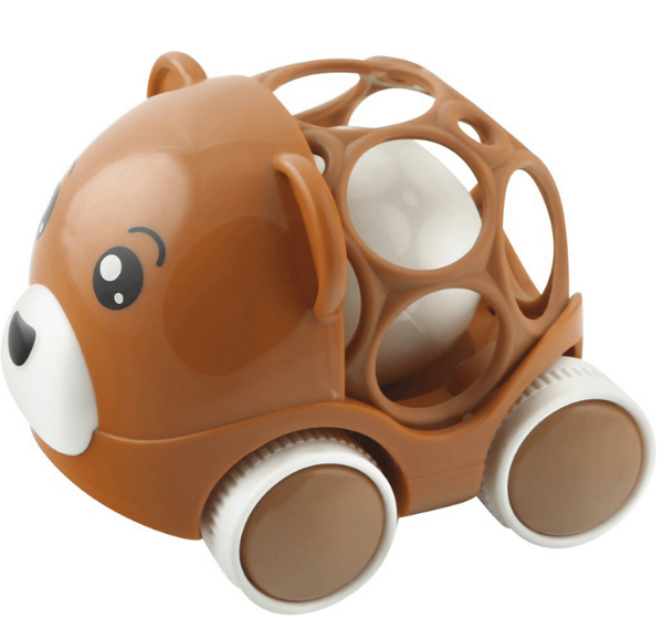 Игрушка BIGGA Машинка-погремушка 10 см, в ассортименте