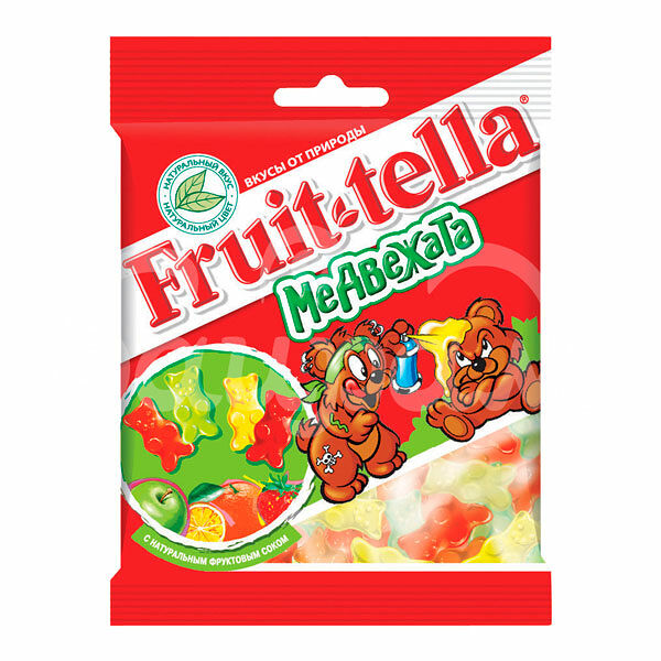 Мармелад жевательный Фрут-Телла 70гр Медвежата пакет