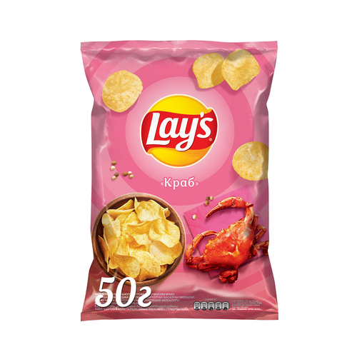 

Чипсы Lay's Краб 50 г