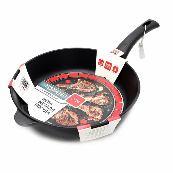Сковорода Универсальная Титан ТМ Нева Металл Посуда