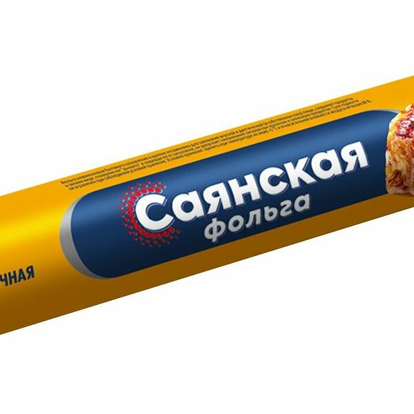 Фольга Саянская Особо прочная 14 мкм, 29х3,5 см