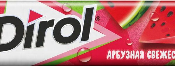 Жевательная резинка Dirol Арбузная свежесть без сахара 13.6г
