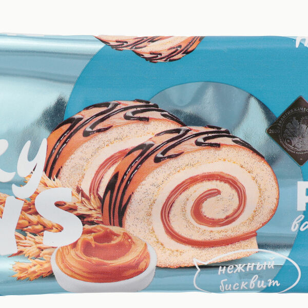 Рулет Lucky Days бисквитный вареная сгущенка 200 г