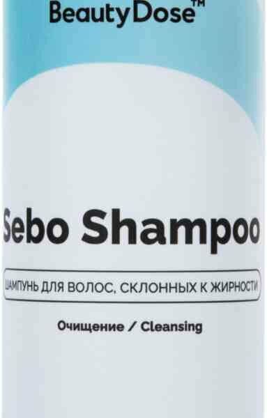 Шампунь для волос, склонных к жирности BeautyDose Sebo Shampoo Очищение