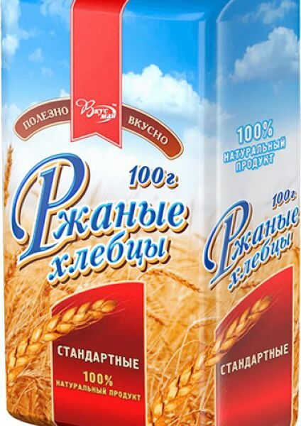 Хлебцы Вкус мая ржаные 100г