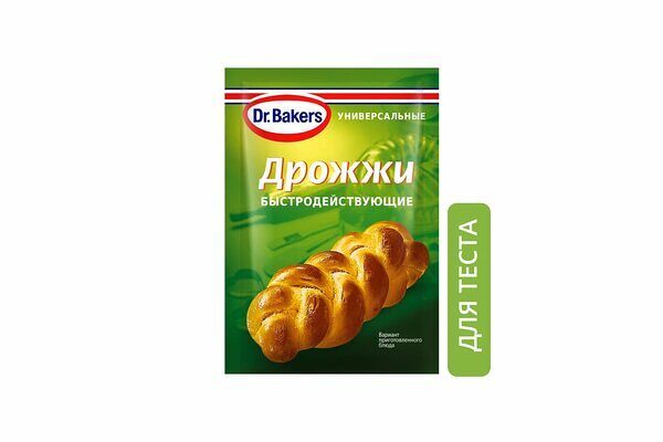 Дрожжи сухие Dr.Oetker хлебопекарные быстродействующие