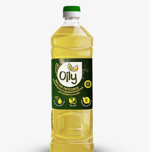 Масло рапсовое Oily раф дезодор марки П 0,8л